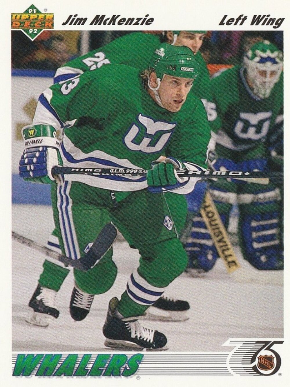 Jim McKenkenzie - 1991/1992 Upper Deck Hockey Card